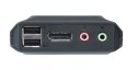 ATEN Przełącznik 2 portowy USB DP Cable KVM Switch CS22DP