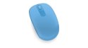 Microsoft Wireless Mobile Mouse 1850 Cyan Blue - U7Z-00057