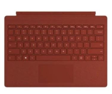 Microsoft Klawiatura Surface Pro Signature Type Cover Poppy Red FFQ-00113