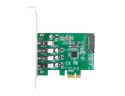 Lanberg Karta PCI.EX-> USB 3.1 Gen1 PCE-US3-004