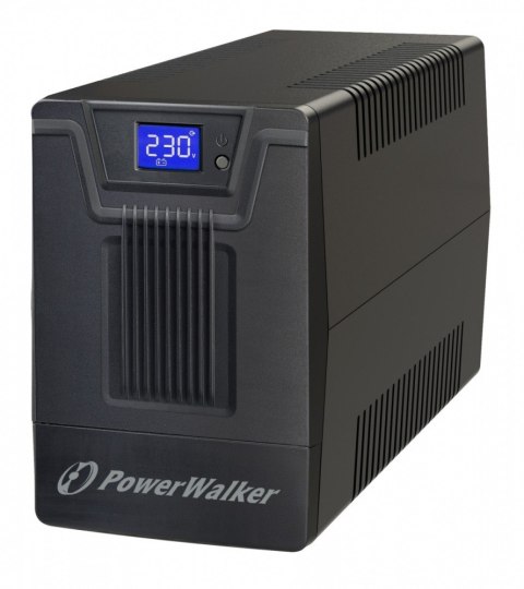 PowerWalker Zasilacz Line-Interactive 2000VA SCL 4X SCHUKO 230V, RJ11/45 IN/OUT, USB, LCD