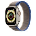 Apple Opaska Trail w kolorze niebieskim/szarym do koperty 49 mm - rozmiar M/L