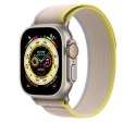 Apple Opaska Trail w kolorze żółtym/beżowym do koperty 49 mm - rozmiar M/L