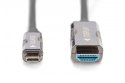 Digitus Kabel adapter hybrydowy AOC USB Typ C na HDMI 4K 60Hz 10m