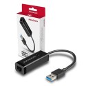 AXAGON ADE-SR Karta sieciowa Gigabit Ethernet adapter, USB-A 3.2 Gen 1, instalacja automatyczna