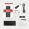 AXAGON EEM2-GTR Obudowa zewnętrzna aluminiowa, USB-C 3.2 GEN 2 M.2 NVMe SSD
