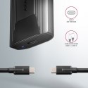 AXAGON EEM2-GTS Obudowa zewnętrzna aluminiowa bezśrubowa, USB-C 3.2 GEN 2 M.2 NVMe SSD