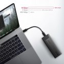 AXAGON EEM2-GTS Obudowa zewnętrzna aluminiowa bezśrubowa, USB-C 3.2 GEN 2 M.2 NVMe SSD