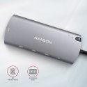 AXAGON HMC-6M2 Wieloportowy hub USB-C 3.2 Gen 1, slot M.2 SATA + HDMI + GLAN + 2x USB-A + PD 100W