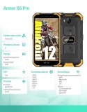 ULEFONE Smartfon Armor X6 Pro 4/32GB IP69/IP69K 5000mAh DualSIM Pomarańczowy