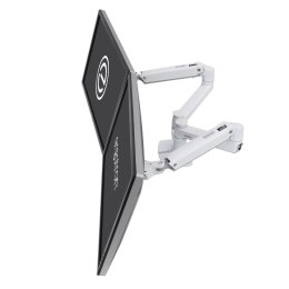 Ergotron - LX Desk mount Arm - uchwyt biurkowy do monitora z wysokim punktem montażowym (biały)