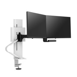 Ergotron - TRACE Dual Monitors - uchwyt biurkowy na dwa monitory (biały)