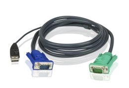 ATEN Kabel USB KVM 3in1 SPHD 2L-5201U