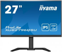 IIYAMA Monitor 27 cali XUB2796QSU-B5 IPS,1ms,HDMI,DP,FreeSync,QHD,HAS(150mm)