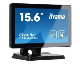 IIYAMA Monitor 16 cali T1633MC-B1 pojemnościowy 10pkt,IP54,TN,USBx2,DP,HDMI,VGA