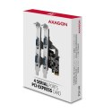 AXAGON PCEA-S4N Kontroler PCIe 4x port szeregowy RS232 250 kbps, w zestawie SP & LP