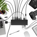 IcyBox Stacja dokująca IB-DK2244AC 14w1,DP,HDMI,LAN, Audio,USB,Powerdelivery 60w