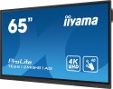 IIYAMA Monitor interaktywny 65 cali TE6512MIS-B1AG INFRARED,40pkt,IPS,4K,,7H,WiFi