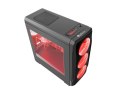 Genesis Obudowa Titan 750 USB 3.0 z oknem czerwone podświetlenie