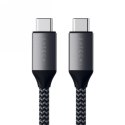 Satechi - kabel USB-C - USB-C 100W 2m (space gray)