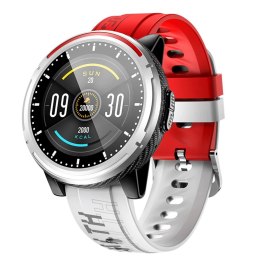 Kumi Smartwatch M1 1.28 cala 320 mAh czerwony