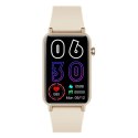 Kumi Smartwatch U3 1.57 cala 180 mAh złoty