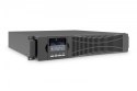 Digitus Zasilacz awaryjny UPS Online Rack 19" LCD, 1500VA/1500W, 3x12V/9Ah, 8xC13, USB, RS232, RJ45