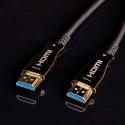 Claroc Kabel optyczny HDMI 2.0 AOC 4K@60Hz 15 m