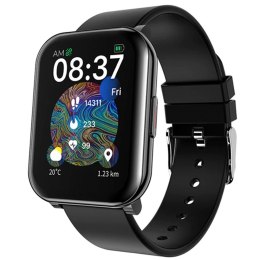 Kumi Smartwatch KU2 Pro Enhanced 1.69 cala 200 mAh czarny