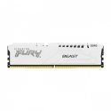 Kingston Pamięć DDR5 Fury Beast 16GB(1*16GB)/6000 CL40 biała