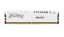 Kingston Pamięć DDR5 Fury Beast 64GB(2*32GB)/5600Mhz CL36 biała