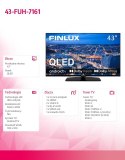 Finlux Telewizor QLED 43 cale 43-FUH-7161
