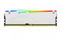 Kingston Pamięć DDR5 Fury Beast RGB 32GB(1*32GB)/6000 CL40 biała