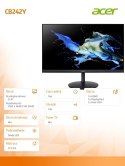 Acer Monitor 24 cale CB242Y bmiprx