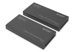 Przedłużacz/Extender KVM DIGITUS HDMI+USB HDBaseT 70m 4K30Hz HDCP 2.2 PoC (Power over Cable) audio IR (zestaw)