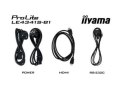 IIYAMA Monitor wielkoformatowy 43 cale LE4341S-B1 IPS,FHD,18/7,LAN,HDMI