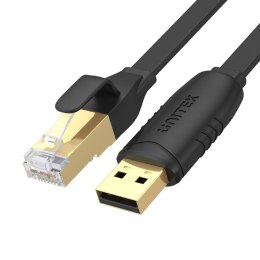 Unitek kabel RJ-45 na USB-A konsolowy 1,8m