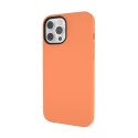 SwitchEasy Etui MagSkin iPhone 12/12 Pro pomarańczowe