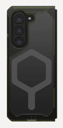 UAG Plyo Pro - obudowa ochronna do Samsung Galaxy Fold 5 z wbudowanym modułem magnetycznym (olive-space grey)