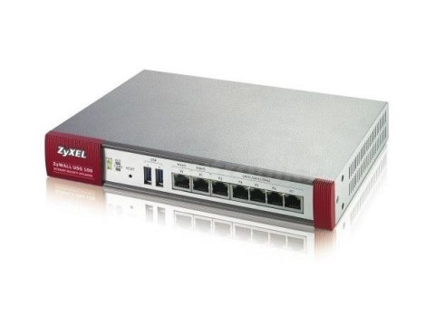 Zyxel USG Flex Firewall 10/100/1000 1xWAN 1xSFP 4xLAN/DMZ 1xUSB Device Only USGFLEX100-EU0101F