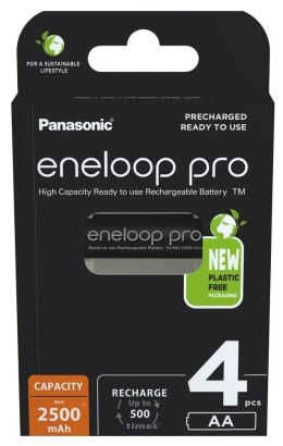 Akumulator Panasonic Eneloop Pro R6/AA 2500mAh (4 szt.)