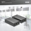 Digitus Przedłużacz/Extender HDMI 1080p 60Hz 120m po skrętce Cat.6/6A/7/8 HDCP 1.3 IR, zestaw