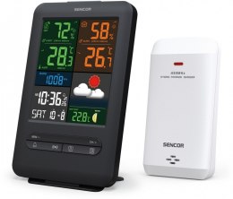 Sencor Stacja pogody SWS 7300 wys LCD kolor 13,8 cm