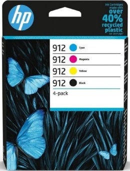 HP Inc. Tusz 912 4-Pack 6ZC74AE CMYK