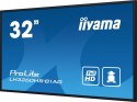 IIYAMA Monitor wielkoformatowy 31.5 cala LH3260HS-B1AG matowy 24h/7 500(cd/m2) VA 1920 x 1080 FHD Android.11 Wifi CMS(iiSignage2)