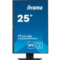 IIYAMA Monitor 25 cali XUB2595WSU-B5 IPS.PIVOT.16:10.USB.DP.HDMI.VGA.2x2W. 300(cd/m2).HAS(150mm)