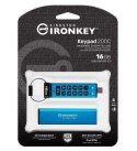 Kingston Pendrive 16GB IronKey Keypad 200 FIPS140-3 Lvl3 AES-256