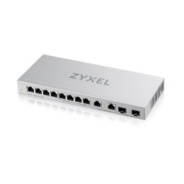 Zyxel Przełącznik niezarządzalny XGS1010-12-ZZ0101F 8-Port GbE 1G + 2-Port 2.5G + 2-Port SFP+