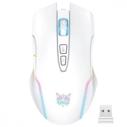 Onikuma Mysz gamingowa CW905 RGB biała (bezprzewodowa)