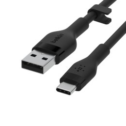 Belkin USB-A - USB-C silicone 2M Black